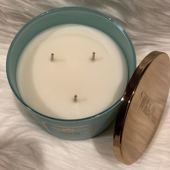 “LAKESIDE MORNING” by Bath & Body Works & White Barn, 3-Wick Scented Candle, NWT - Picture 3 of 6